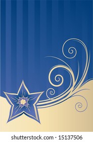Abstract floral background