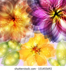 abstract floral background
