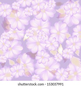 Abstract floral background
