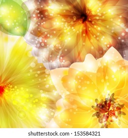 abstract floral background