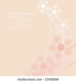 abstract floral background