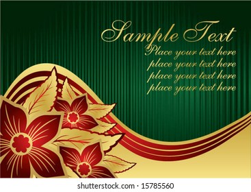 abstract floral background