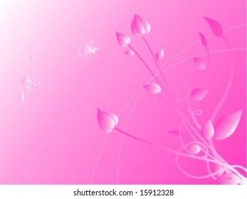 Abstract floral background