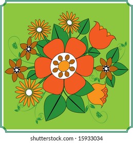 abstract floral background