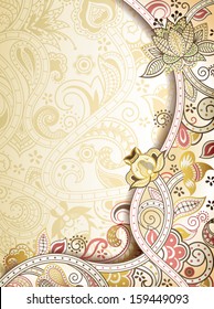 Abstract Floral Background
