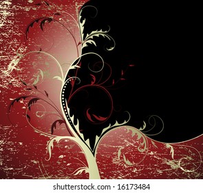 abstract floral background