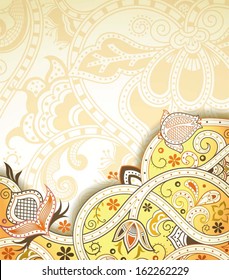 Abstract Floral Background