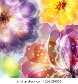 abstract floral background