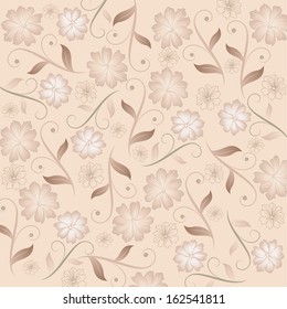 Abstract floral background. 