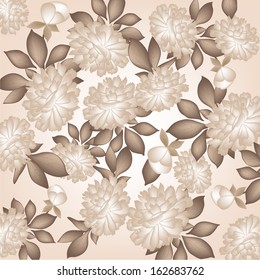 Abstract floral background. 