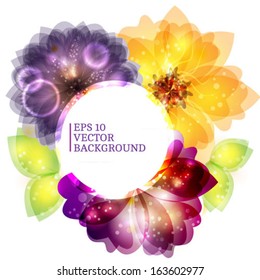 abstract floral background