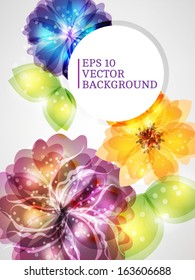 abstract floral background