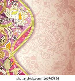 Abstract Floral Background
