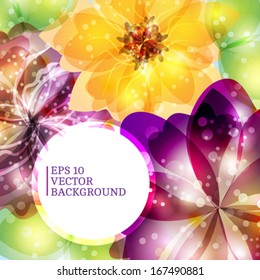 abstract floral background