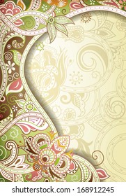Abstract Floral Background