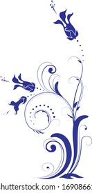 abstract floral background