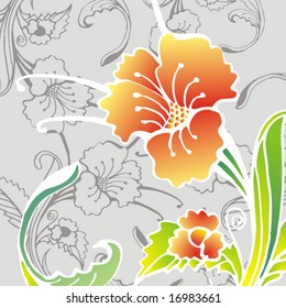 abstract floral background
