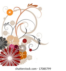 abstract floral background