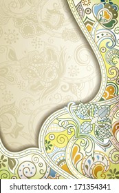Abstract Floral Background
