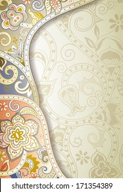 Abstract Floral Background