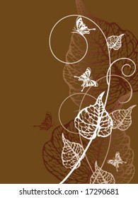 abstract floral background