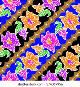 Abstract floral background
