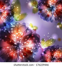 abstract floral background
