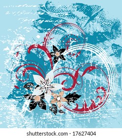 abstract floral background