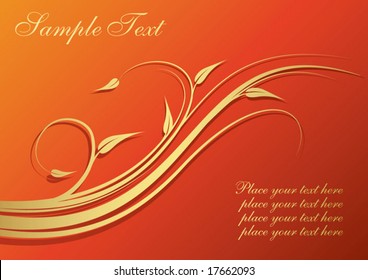 abstract floral background