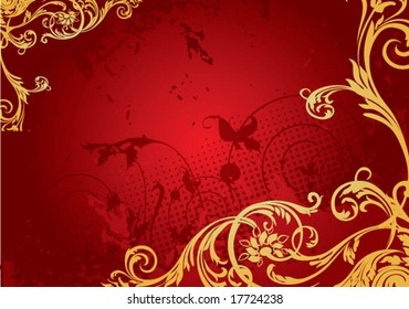 abstract floral background