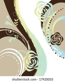 abstract floral background