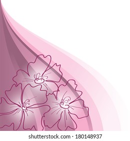 Abstract Floral Background.