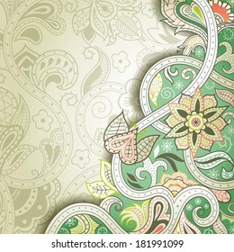 Abstract Floral Background