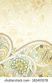 Abstract Floral Background