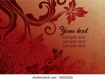 abstract floral background