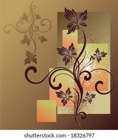 abstract floral background