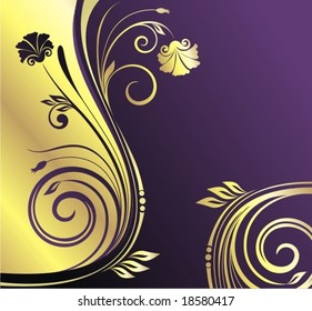 abstract floral background