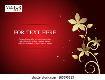 Abstract floral background.