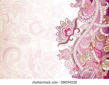 Abstract Floral Background
