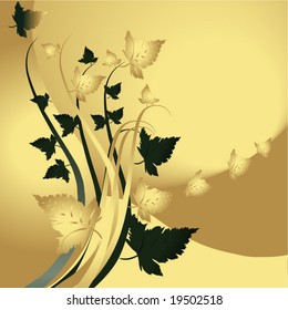 abstract floral background