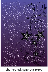 abstract floral background