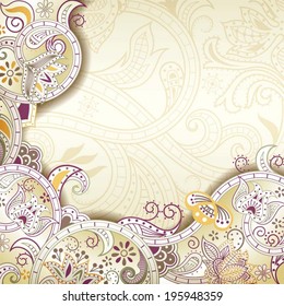 Abstrakter floraler Hintergrund