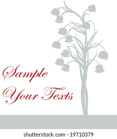 Abstract floral background