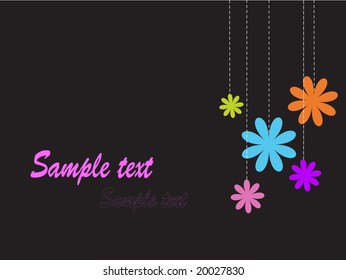 abstract floral background