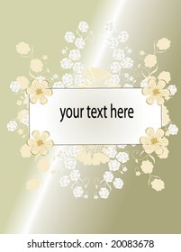 abstract floral background