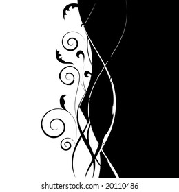 Abstract floral background