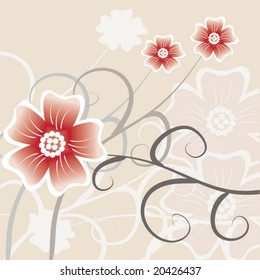 abstract floral background