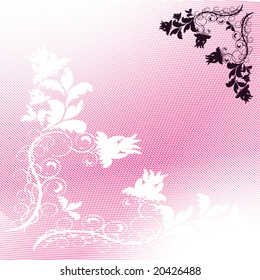 abstract floral background