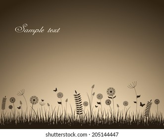 abstract floral background