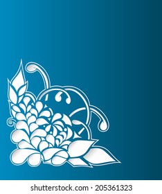 Abstract floral background